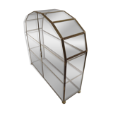 Old table display case