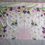 Rectangular polyester tablecloth