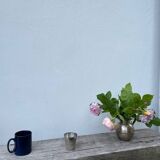 Art Deco silver-plated glass cup