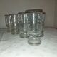 10 crystal liqueur glasses