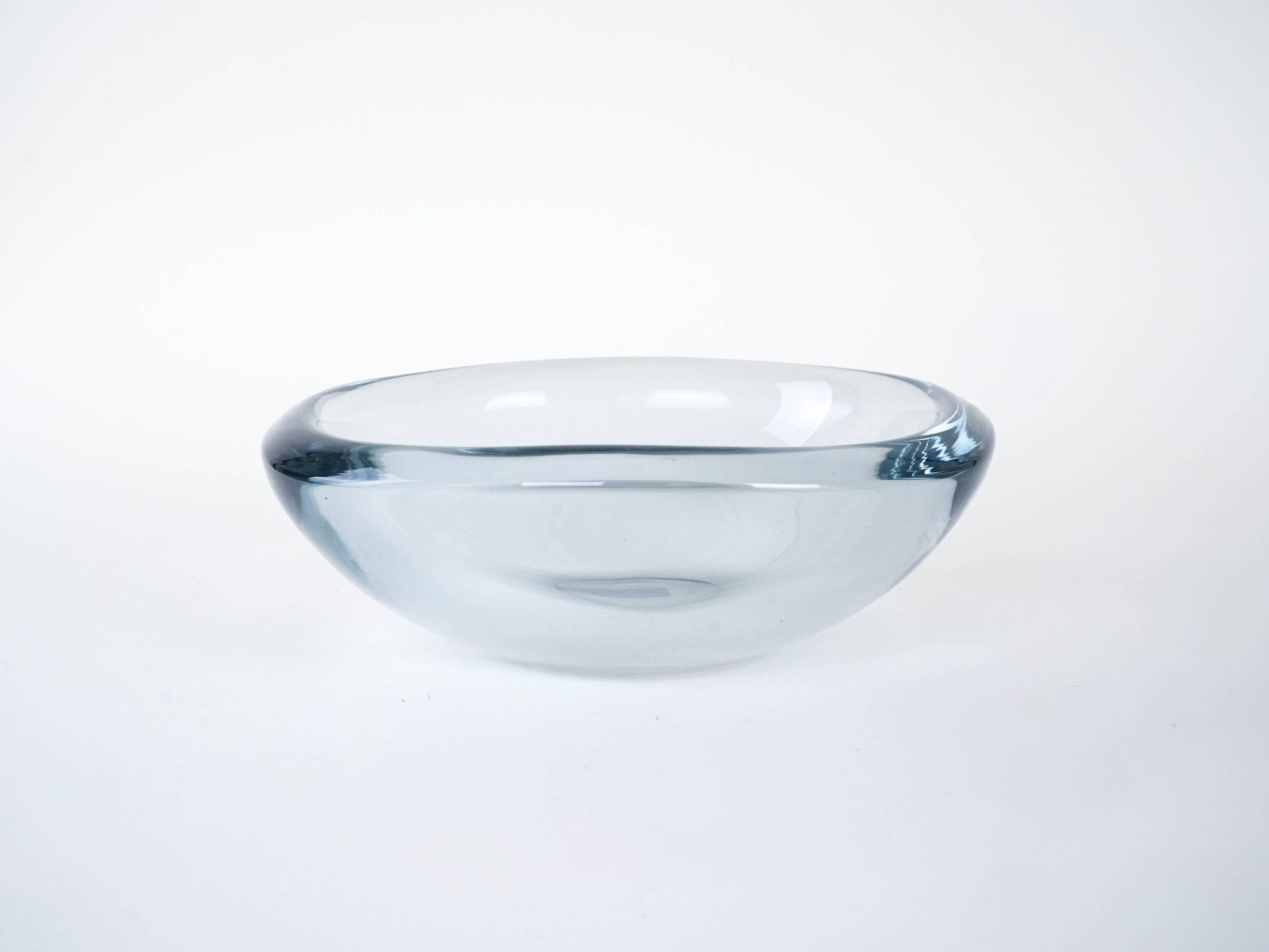 Bol en verre, design danois, années 1960, fabriqué par Holmegaard