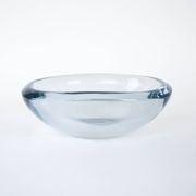 Bol en verre, design danois, années 1960, fabriqué par Holmegaard