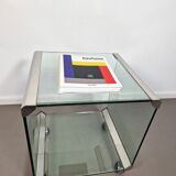 Gallotti & Radice side table trolley, 1980s