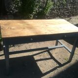 Farm table with drawers