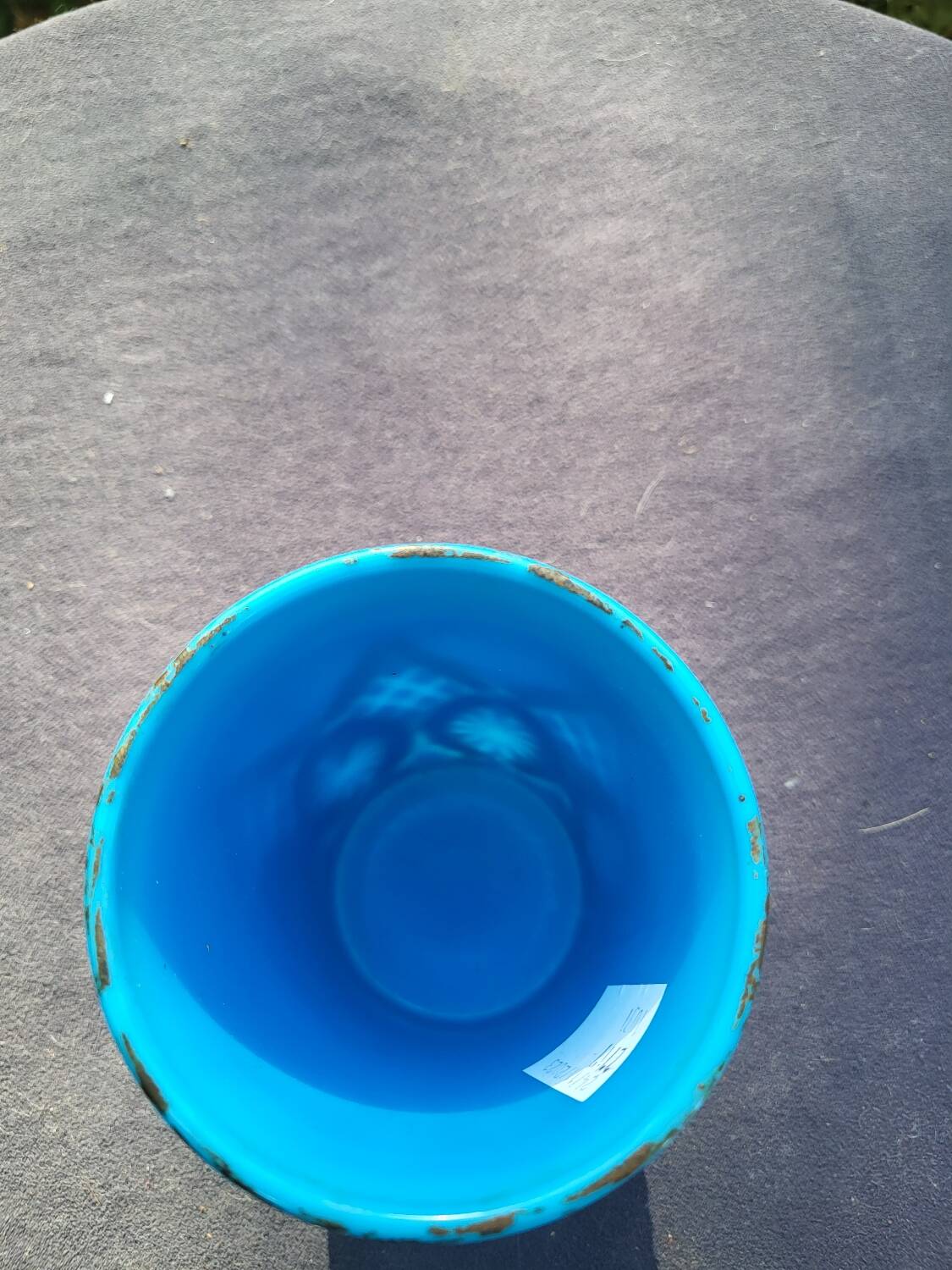 Val saint lambert opaline goblet