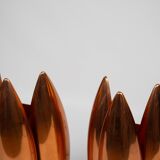 Pair of 2 Danish vintage wall lamps Kastor by Jo Hammerborg, Fog og Morup