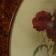 Framed botanical board Vintage rose