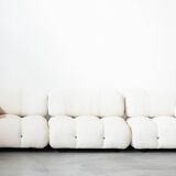 Camaleonda, B&B 2-seater sofa and 3-seater sofa in bouclè fabric, 1970