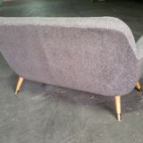 Sofa 2 places Egg 50s 60s