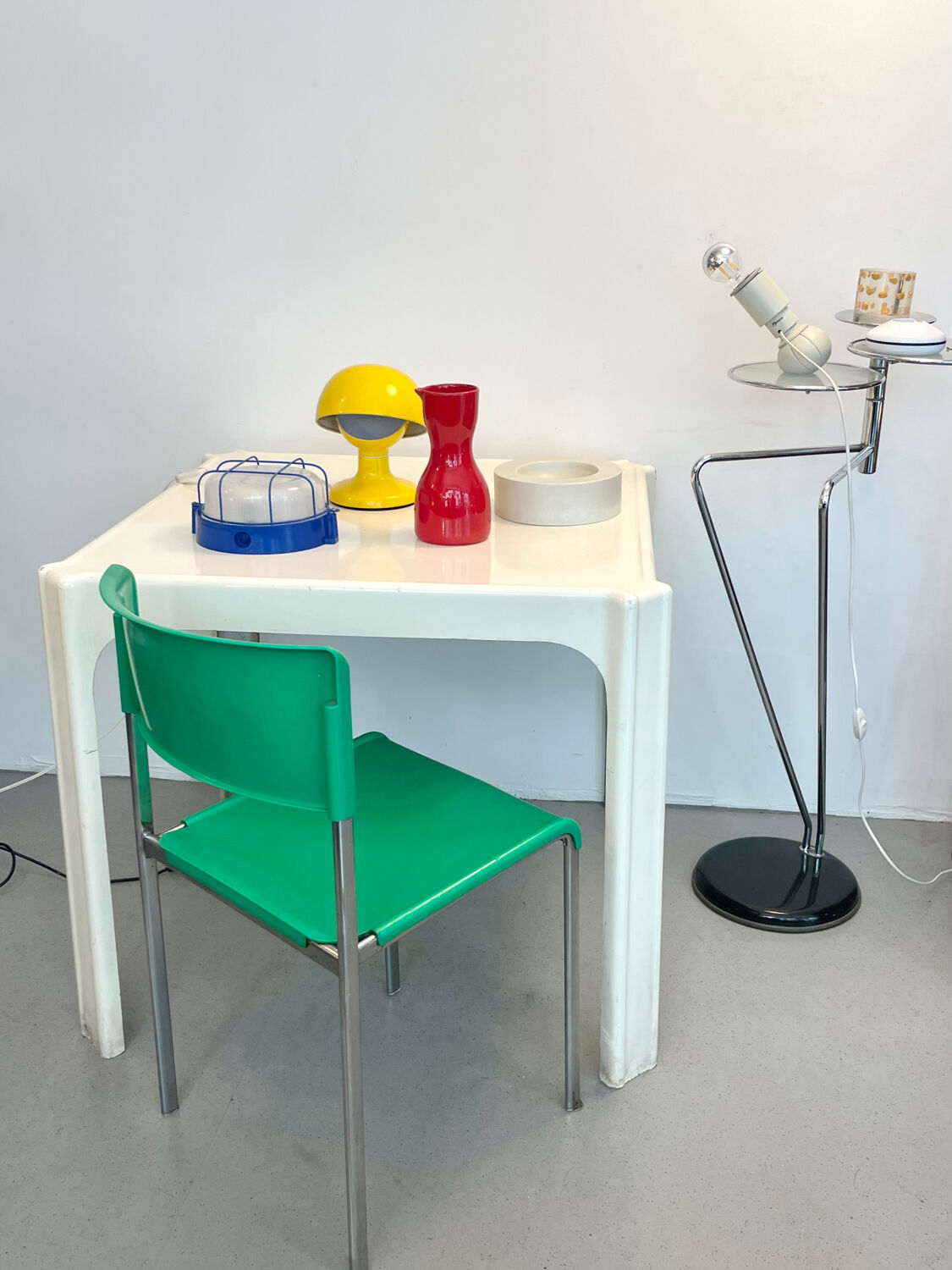 Table Ozoo blanche Marc Berthier Roche Bobois