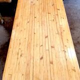Solid fir table