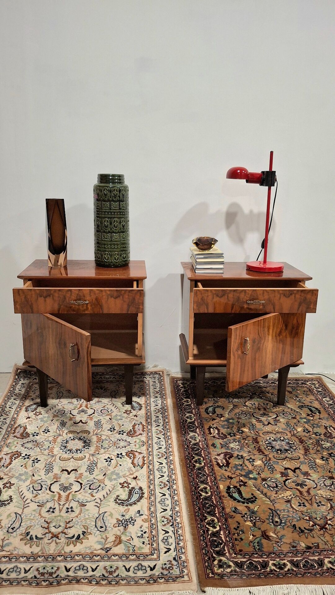 70s Walnut Nightstand