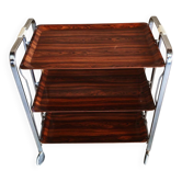Folding rolling dessert trolley from the 1970s.