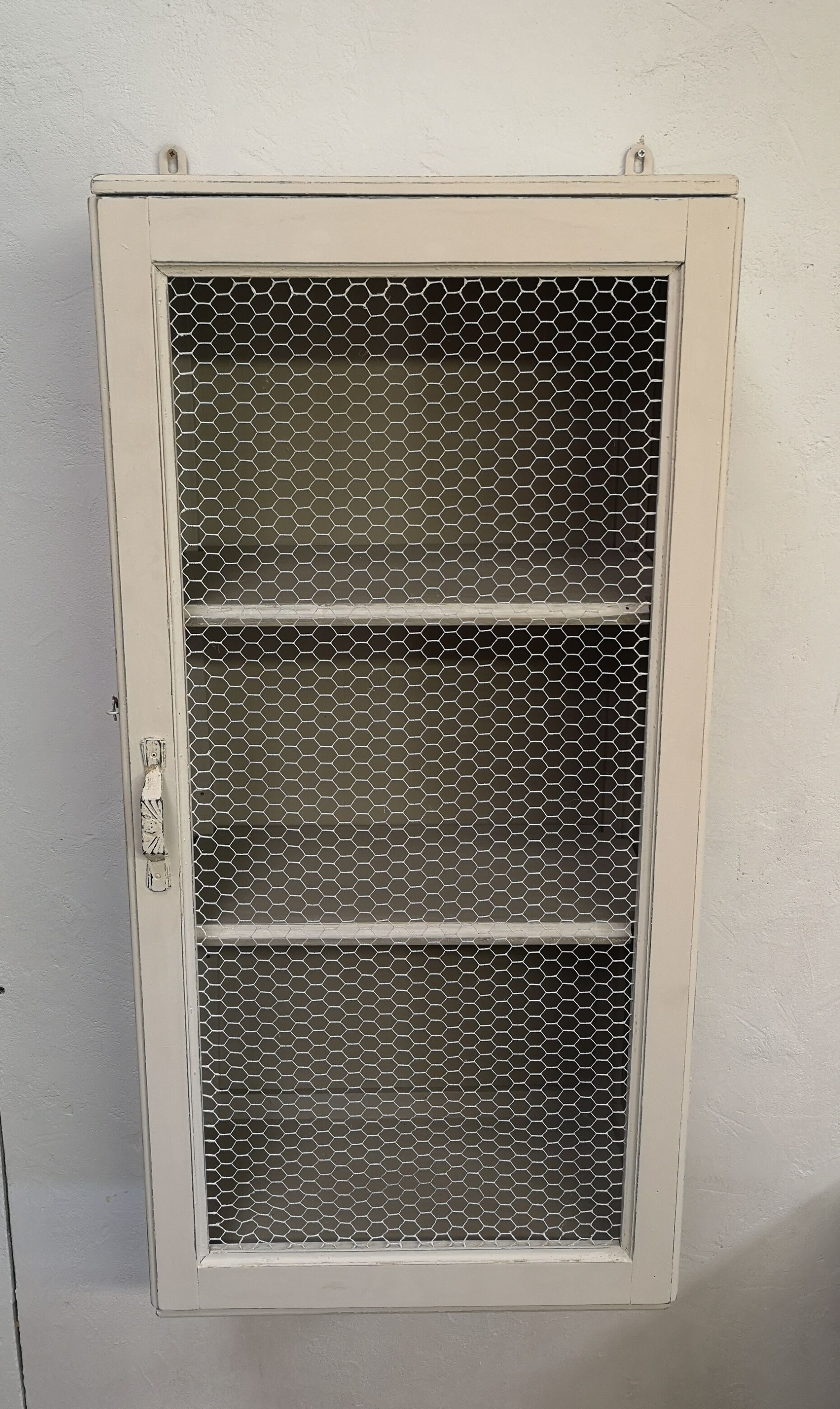Vitrine murale patine