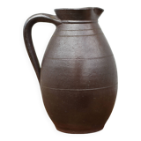 Vintage stoneware pitcher, vintage carafe, jug, kitchen, collection