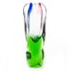 Mid-century modern vase, glass, designed by I. Suhajek, Czechoslovakia, 1960s