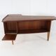 Danish boomerang desk by Peter Løvig Nielsen for Hedensted Møbelfabrik