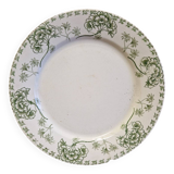 Old flat plate Sarreguemines