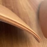 Vintage wood and metal wall lights, France 1980s