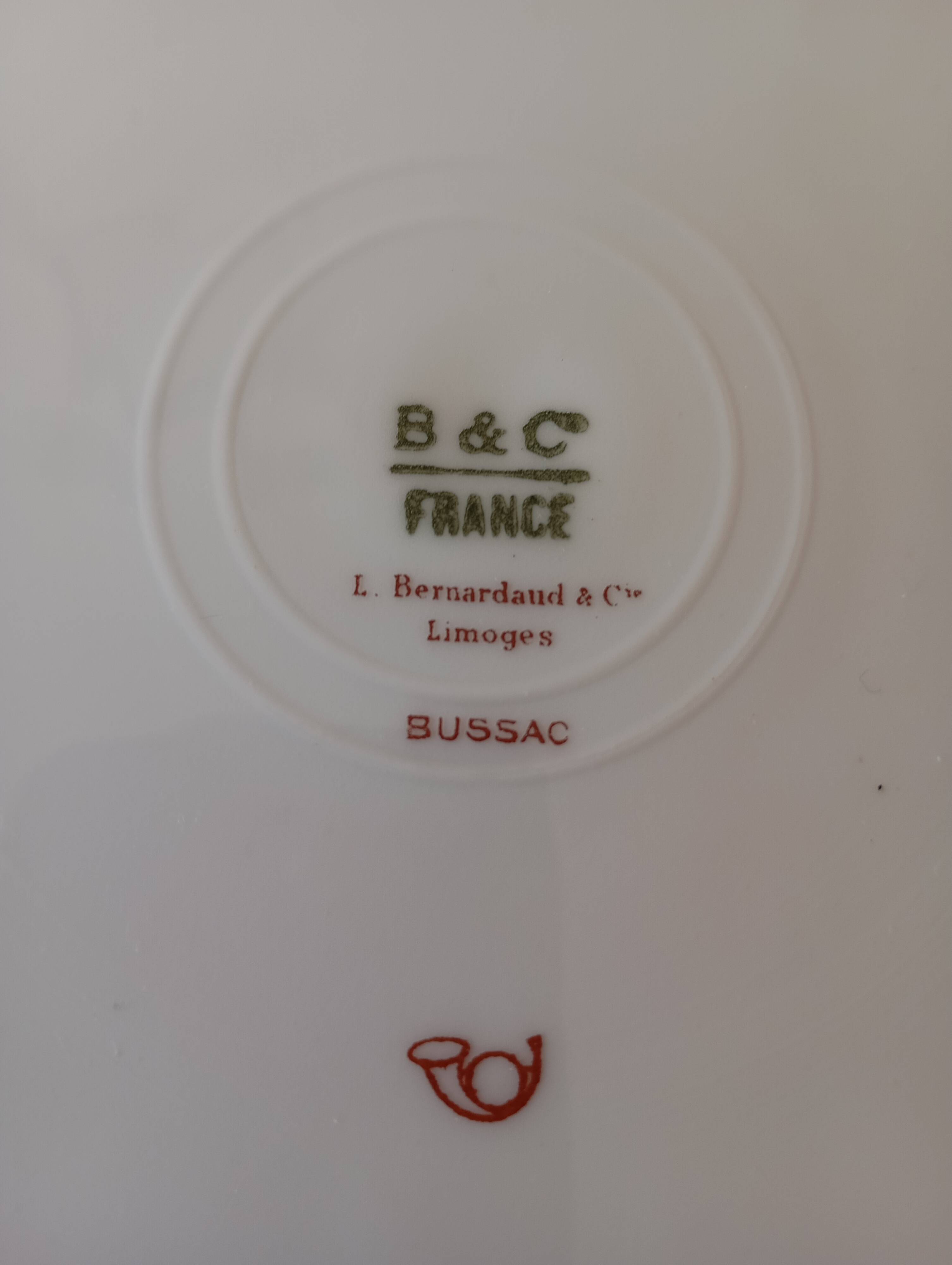 Round dish "Bussac" Bernardaud