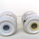 Salière and pepper shaker Villeroy and Boch botanical decoration
