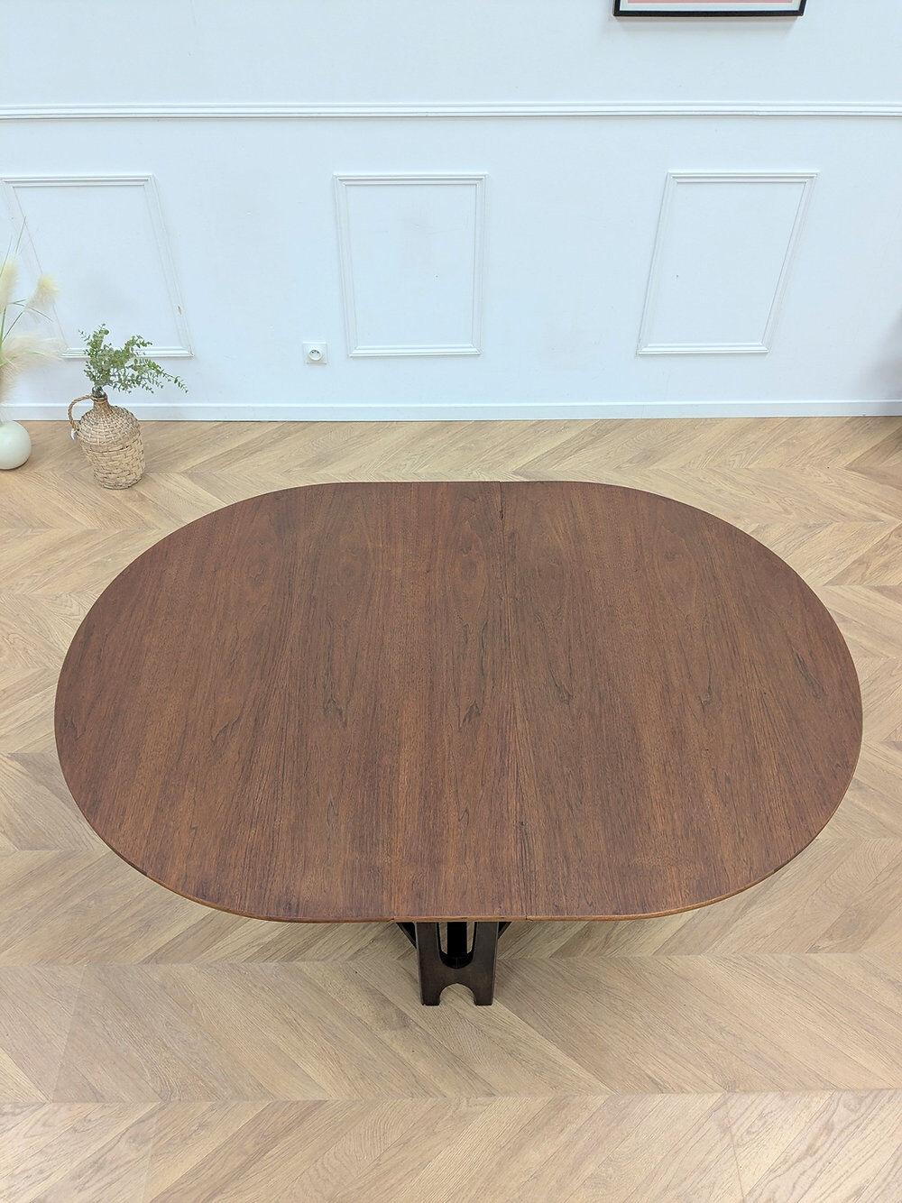 Vintage folding table in teak