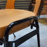 Set of 6 stackable chairs Baumann Manhattan