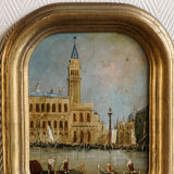 Oil on copper, St. Mark's Square, Venice