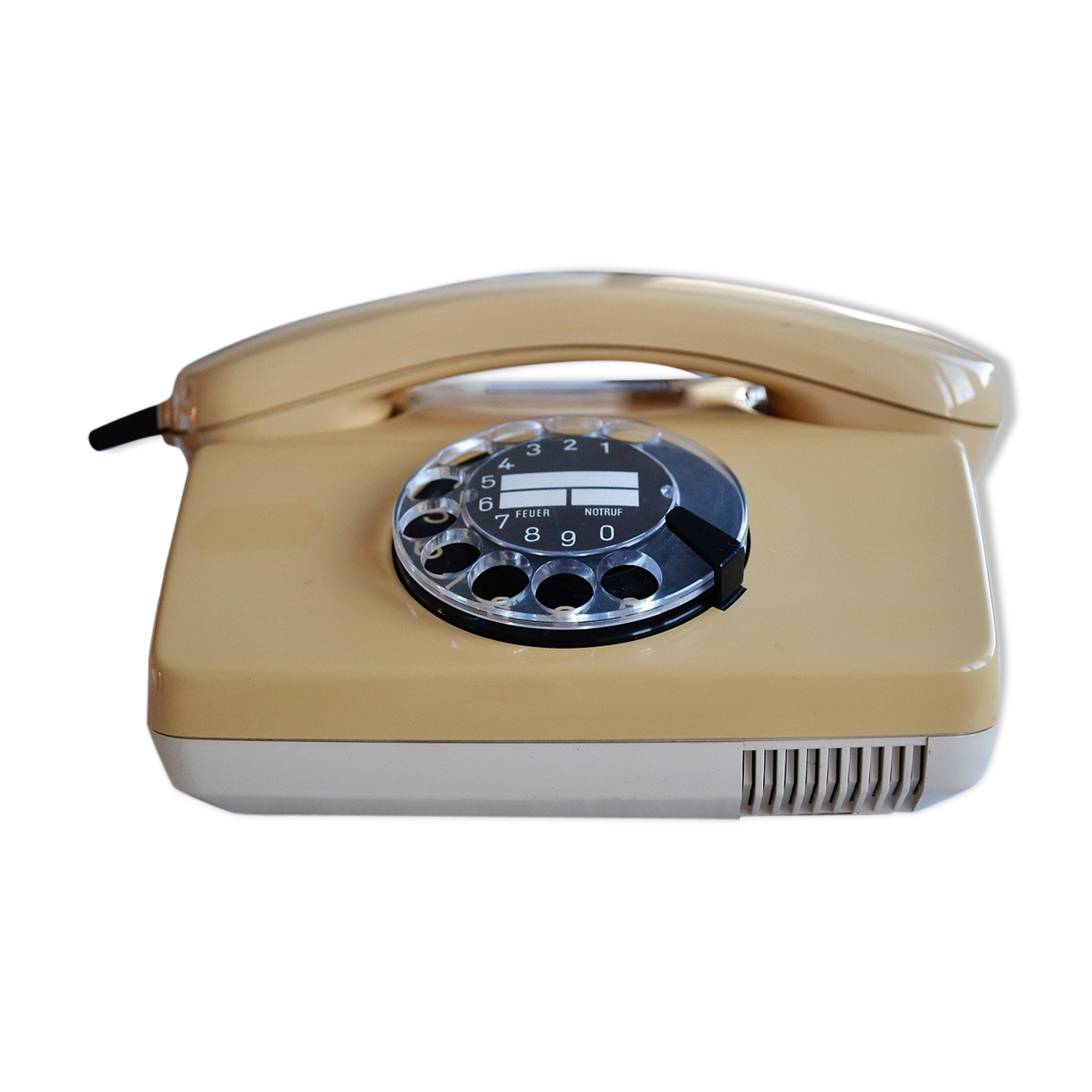 German phone with vintage dial of the 80s