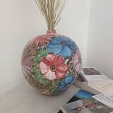 Openwork ball vase, Paul Lecomte