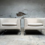 Set of two Artifort lounge chairs by Geoffrey Harcourt