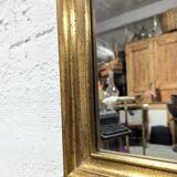 Miroir bois doré 105cm