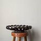 Handcrafted ceramic fruit bowl, vintage, contemporary design, 20th century