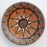 Plates, Puygdemont ceramics, vintage