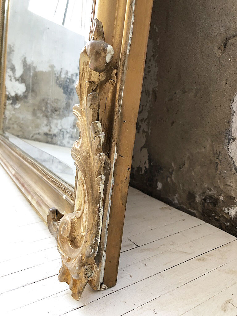 Rockery mirror Louis XV XIXth