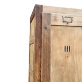 Vintage wooden wardrobe from 1940.