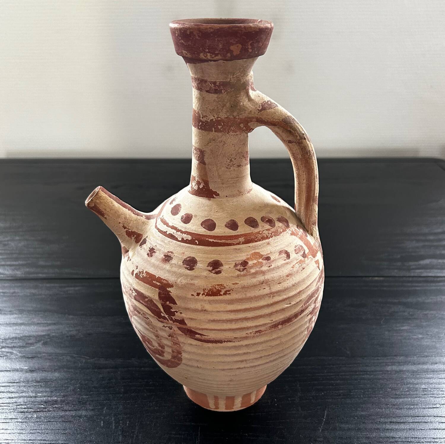 Ethnic decor jug