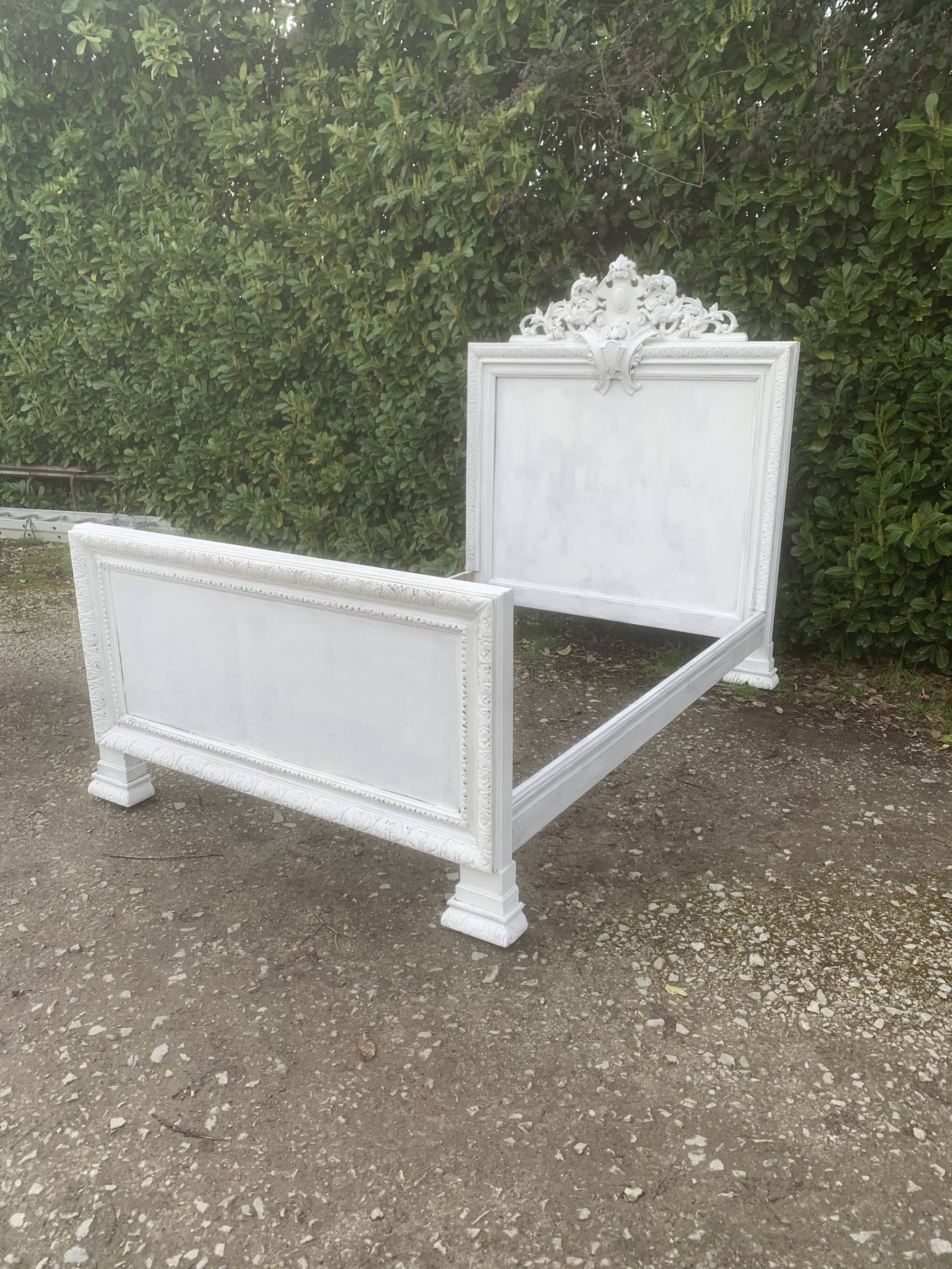 19th century castle bed