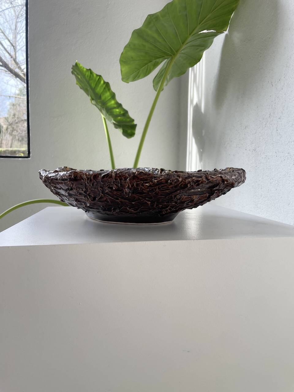 Plat en céramique fatlava Vallauris