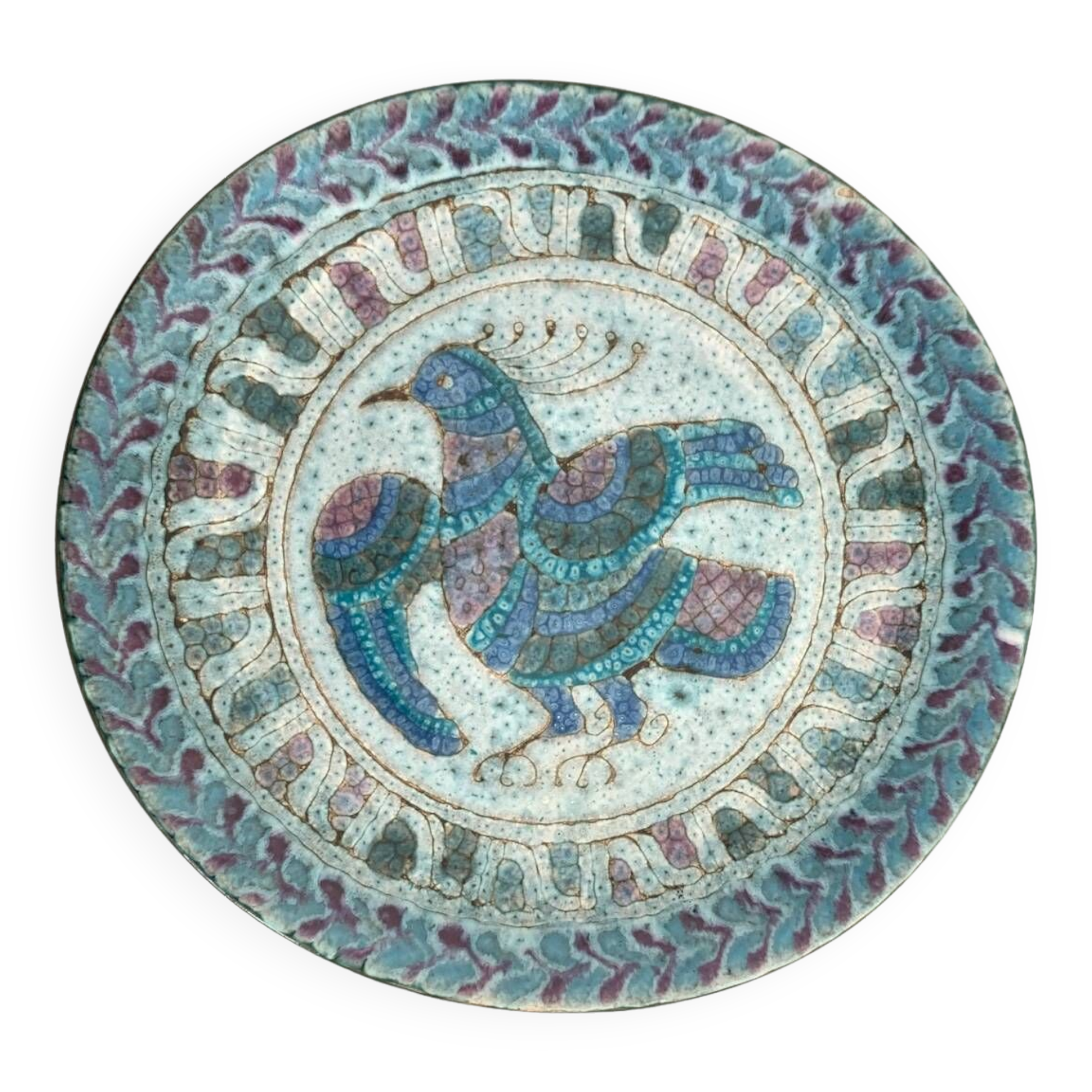 Dish signed Le Henaff