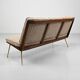 Three-Seater Sofa and Lounge Chair with Hocker by Hans Mitzlaff, Set of 3
