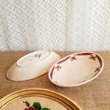 Set of 2 vintage Badonviller France Pornichet dishes