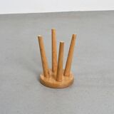 Pine stool by René Martin, 1960s design