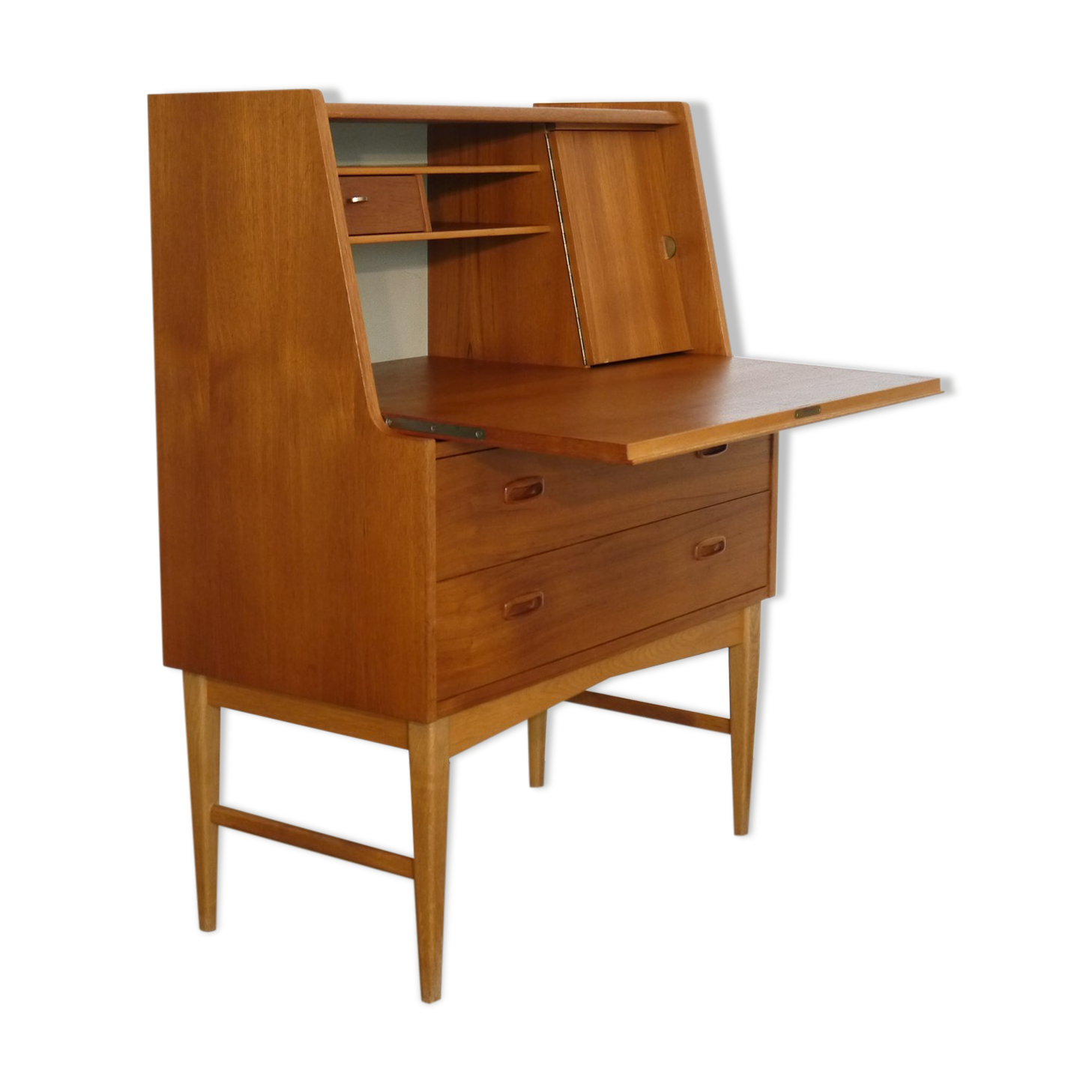 Scandinavian secretary in teak 1960