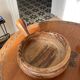 Duo de raviers en bois - coupelle vintage
