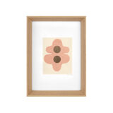 Monotype painting on paper, original dated and signed without frame