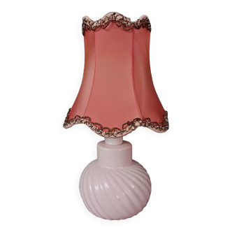 Lampe danoise vintage en porcelaine