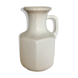 Ivory vase with handle