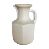 Vase ivoire avec anse