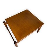 Table basse carrée suédoise, années 1960.